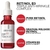 Soro original para o rosto, soro anti-rugas, hyalu b5, vitamina b3, vitamina b3,