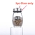 Rotating Glass Tempero Jar Set Rack, Spice Organizer, Garrafas de açúcar, sale - comprar online