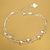 Imagem do 925 Sterling Silver Lindas Estrelas Pulseiras para As Mulheres Coreano Designer