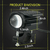NORGOS Motocicleta Farol LED Lâmpadas de Nevoeiro Auxiliar Spotlight 12V 24V pa - comprar online