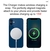 EYD-carregador magnético sem fio para Apple, carregador rápido para iPhone 14,