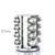 Aço inoxidável Spice Jar, Kit Pots Tempero, Spice Tower, Rotating Rack, Pepper - Casa Xique Xique