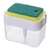 Dispenser do sabão líquido com esponja titular, prato, transportador, bomba, c - Casa Xique Xique