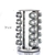 Aço inoxidável Spice Jar, Kit Pots Tempero, Spice Tower, Rotating Rack, Pepper - Casa Xique Xique