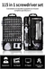 Multifuncional Chave De Fenda Set, 115 em 1, Magnetic, Computer Precision, Porta - comprar online