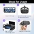 Novo óculos de realidade virtual 3d com fone de ouvido
