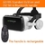 Óculos VR com fone de ouvido Bluetooth 3D Virtual Reality Game Helmet - Casa Xique Xique