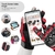 Luvas de motocicleta respirável touch screen para homens, motocicleta motorizad