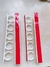 Imagem do Wall-mounted Spice Bottle Holder, Plastic Adhesive Clip, Cabinet Organizer, Door