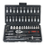 mala chaves soquetes Car Repair Tool Kit, 1,4 completa 46 pç