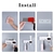 Dispensador Smart Auto Sensing Toothpaste, Suporte do toothbrush do banheiro, Mu