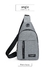 Peito Bag Moda Nova Cor Sólida Homens Peito Bag Outdoor Casual Moda Um Ombro Cr
