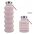 Imagem do Garrafa De Água De Silicone Portátil, Garrafas De Esporte Dobráveis, Copos De