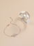 Relógio de quartzo quadrado simples feminino, bracelete de diamantes para a vid - Casa Xique Xique