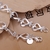 925 pulseiras de prata esterlina para mulheres, corrente agradável, bonito, nob na internet
