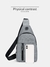 Peito Bag Moda Nova Cor Sólida Homens Peito Bag Outdoor Casual Moda Um Ombro Cr - comprar online