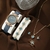 Relógio de quartzo feminino simples e versátil, conjunto de joias strass em fo