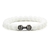 Imagem do Ágata Matte Haltere Charm Bracelet, Pulseira de Contas Masculinas, Preto Natura