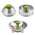 Stainless Steel Lotus Steaming Tray cozinhar alimentos - loja online