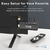 DQ06 ATV Mini TV Stick, Android 12, Allwinner H618, Quad Core, Cortex A53, supor - comprar online