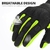 Luvas de motocicleta respirável touch screen para homens, motocicleta motorizad