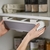 Cozinha tempero garrafa armazenamento Rack, auto-adesivo, montado na parede, Und - Casa Xique Xique
