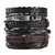 Moda pulseira viking pulseira para homens mão pulseiras tecido crânio mão jó - Casa Xique Xique