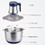 Moedor de Carne Elétrico Multifuncional, Triturador de Alimentos, Fatiador Vege - comprar online
