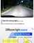 Lâmpada de nevoeiro do farol do carro LED, 360 Canbus, 9012, HIR2, H7, H1, H3, - Casa Xique Xique