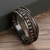 Pulseira de couro clássica masculina, tecido à mão, acessório combinado de v - Casa Xique Xique