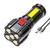 Lanterna Impermeável 5 LEDS Alta Potência ABS Spotlight USB Recarregável - comprar online