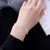 925 Sterling Silver Lindas Estrelas Pulseiras para As Mulheres Coreano Designer