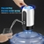 Dispensador de água recarregável automático com luz LED azul, Dispositivo de - Casa Xique Xique