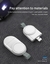 Mini carregador sem fio portátil para Apple Watch, carregamento rápido adaptad