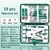 Professional Manicure Set com Idea Embalagem, Pé e Face Care Tool Kits, Aço In na internet