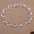 925 pulseiras de prata esterlina para mulheres, corrente agradável, bonito, nob