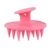 Escova de silicone, massageador do couro cabeludo