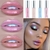 Handaiyan 6 cores gloss labial longlasting glitter vermelho batom nude líquido - loja online