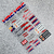 Motocicleta Side Strip Adesivo, Car Styling, Vinyl Decal para HONDA, Adesivos re