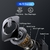 Imagem do Microfone Estéreo HiFi com Luz LED, Alto-falantes, PC Sound Box, Com Fio USB, D