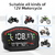 Velocímetro LCD universal Honda, Kawasaki, Suzuki, 2/4 cilindro - Casa Xique Xique