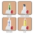 Espremedor Creme Dental Rolling Tube Seat Holder Stand