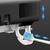 Dispensador Smart Auto Sensing Toothpaste, Suporte do toothbrush do banheiro, Mu - loja online