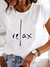 Camisetamoda casual t-shirts - Casa Xique Xique