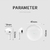 Headset estéreo sem fio Bluetooth, fones de ouvido TWS Binaural para telefones - comprar online