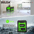 Imagem do nível laser 2 linhas verdes linha transversal vertical horizontal