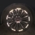 Adesivo reflexivo para cubo de roda de carro, pneu aro reflexivo tiras, luminoso