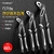 Heavy Duty Pipe Wrenches Set, Multifuncional Abertura Ajustável, Water Pipe Cla - comprar online
