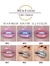 Handaiyan 6 cores gloss labial longlasting glitter vermelho batom nude líquido - comprar online