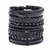 Moda pulseira viking pulseira para homens mão pulseiras tecido crânio mão jó
